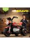 Dravo Battery Operated Bike for Kids | 3 Wheel Electric Ride On Motorcycle with Music (Red) - 2