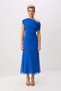 Women's Asymmetrical Collar Sleeveless Midi Evening Dress Gown Tulle Lined Bodycon Cut Elegant Daily Casual Modern - 4