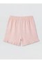 Ecru Bow Detailed Baby Girl Blouse and Shorts - 5