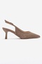 Uvien Mink Suede Women's Heeled Shoes - 4
