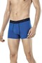 Men's Navy Blue Gray Blue 3-Piece Boxer Briefs, Shipped in a Box - 2