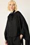 Bat Sleeve Blouse Pants Set - 2