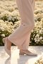 Beige Lightweight Comfortable Stone Women's Evening Dress Shoes 354230 Z - 2