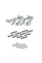 10 Pcs Galvanized (G.I) Hex Head Coach Screws with Washer & Plug Wood Working for Holding Together Heavy Timber & Concrete Working 6mm, Length 4 Inch