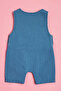 Printed T-Shirt and Dungaree Set - 3