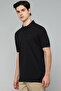 Solid Polo T-Shirt with Short Sleeves - 3