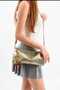 Women's Cherry Charm Gift Cylinder Handle Shoulder Crossbody Bag Gold - 3