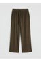 Vizyon New Season Elastic Waist Textured Women's Trousers - 5