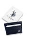 Navy Blue Men's Card Holder Plkrt8443