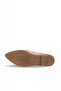 Dried Rose Leather Women's Flat Shoes - 5
