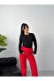 Premium Viscose Flexible Summer Long Sleeve Basic Knitwear Blouse - 3