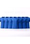 Unisex Basic Cut 100% Cotton Soft Textured Cobalt Blue Crew Neck T-Shirt Pack of 7