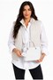 Alessia Charmlı Medium Size Soft Leather Look Large Volume Gray Women's Hand and Crossbody Bag - 6