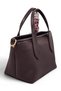 Brown, Soft Textured, Scarf-Style, Crossbody, Minimalist, Hand & Shoulder Women's Bag - 7