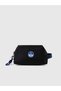 Water Resistant Canvas Men's Travel Bag with Keychain Detail 3L - Black
