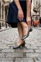 4566 Ventes Stone Accessory 3 cm Height Low Heel Women's Shoes