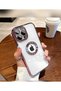 iPhone 16 Pro Compatible Pink Camera Protected Laser Case - 3