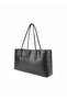 Sebayos Rectangular Model Large Size Women's Baguette Hand and Shoulder Bag - 3
