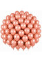Rose Gold Color Latex Pastel Balloons (30 cm) - 50 Pieces