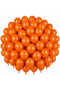 Orange Color Latex Pastel Balloon (30 cm) - 50 Pieces