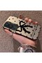 Vivo Y31 5g Compatible Silicone Edge Hard Back Case Couple Phone Case with Bow Pattern - 2