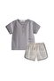 Shorts and T-Shirt Set 0-2 Years Gray