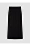 Trendlucky Skirt with Drawstring and Slit, with Metal Accessories - 7