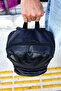 Black Leather Backpack Gtchck1095 - 3