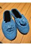Handmade Pearl-Embellished Dowry Knitted House Slippers / Bridal Trunk Slippers - 3