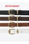 Women's Belt Plus Size Casual Buckle Bridge Detail