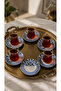 Azur Porcelain 6-Piece Tea Plate Set - 3