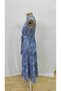 Women's Off-The-Shoulder Halterneck Patterned Single Jersey Dress - 7