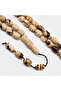 Sumatran Amber Rosary 45 Beads, 60g , Oval Prayer Beads ,11-15 mm Bead Size - 3