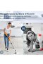 Rechargeable Electric Spin Scrubber with 8 Replacement Brush Heads and Adjustable Handle for Bathroom Cleaning - 3