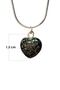 Lava Stone Natural Stone Chain Handmade Necklace End: 1.5 cm Chain: 20 cm Boxed - 2