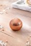 15 Pcs Hard Plastic Knob Round Ball Striped Bright Copper Cabinet Furniture Kitchen Cupboard Drawer Knob - 7