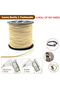 Suede Cord, 2.6mm 100 Yard Faux Leather String for Jewelry Bracelet Necklace Making Beading Thread DIY Crafts - 2