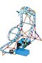 مجموعة بناء قطار الملاهي المتحرك K`NEX Shark Attack مكونة من 170 قطعة - 6