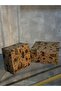 New Year & Christmas Gift Box - Kraft Christmas Patterned Gift Box - 1 Piece (20X20X10 cm) - 6