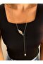 Gold Women's Y Model Necklace with Elevator Design