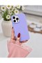 iPhone 16 Pro Max Case with Velvet Camera Raised Launch Silicone Back Cover