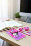 Timon Sanrio Licensed 4-Piece Stationery Set – Kuromi Design - 4