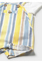Baby T-Shirt Striped Overalls Set 1622 - 3