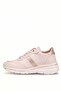 D26Ya-7110 Women's Genuine Leather Wedge Heel Shoes Beige - 4