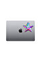 Colorful Star Sticker Car, Motorcycle, Helmet, Laptop, Glass Sticker Label 13X13 cm - 4