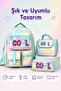 Galb Green Tr3 3-Piece School Bag Set Includes Insulated Lunch Box and Double Pencil Holder - 4