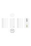 5G01 AX1500 5G WiFi 6 Router, Dual-Band 2.4/5GHz, Nano-SIM 5G/4G LTE Router, Gigabit LAN/WAN, Mesh Support WHITE - 4