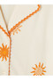 Vizyon New Season Sun Patterned Women's Shorts Pajama Set - 7