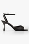 Women's Arel Brown Leather Heeled Shoes - 2
