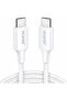 ® USB-C to USB-C Cable 1M, 60W Fast Charging Type-C Cable, Braided Data Sync Cord